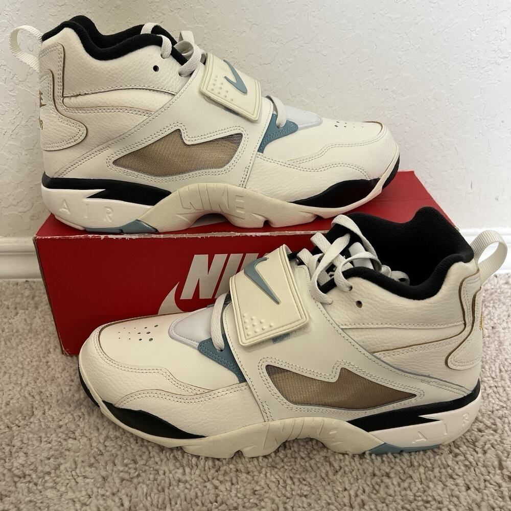 Nike Air Diamond Turf Must Be The Money Sail Coconut Off Noir IF2534-100 Size 11